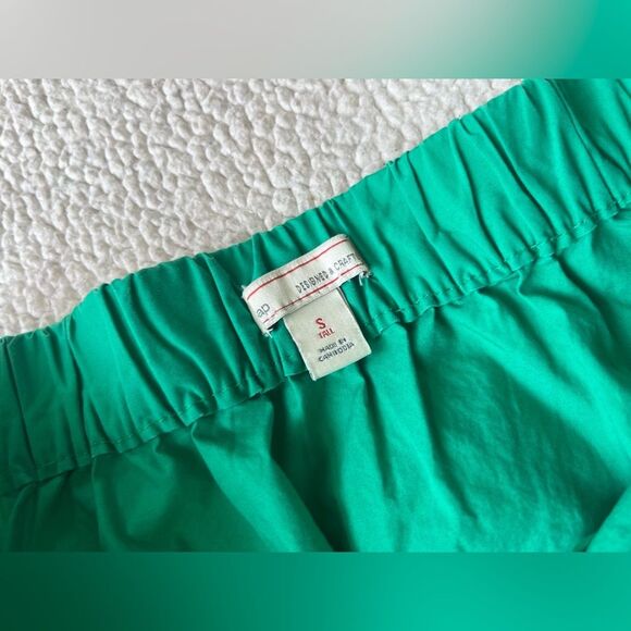 Y2K GAP KELLY GREEN MIDI SKIRT SIZE SMALL TALL - Picture 4 of 7